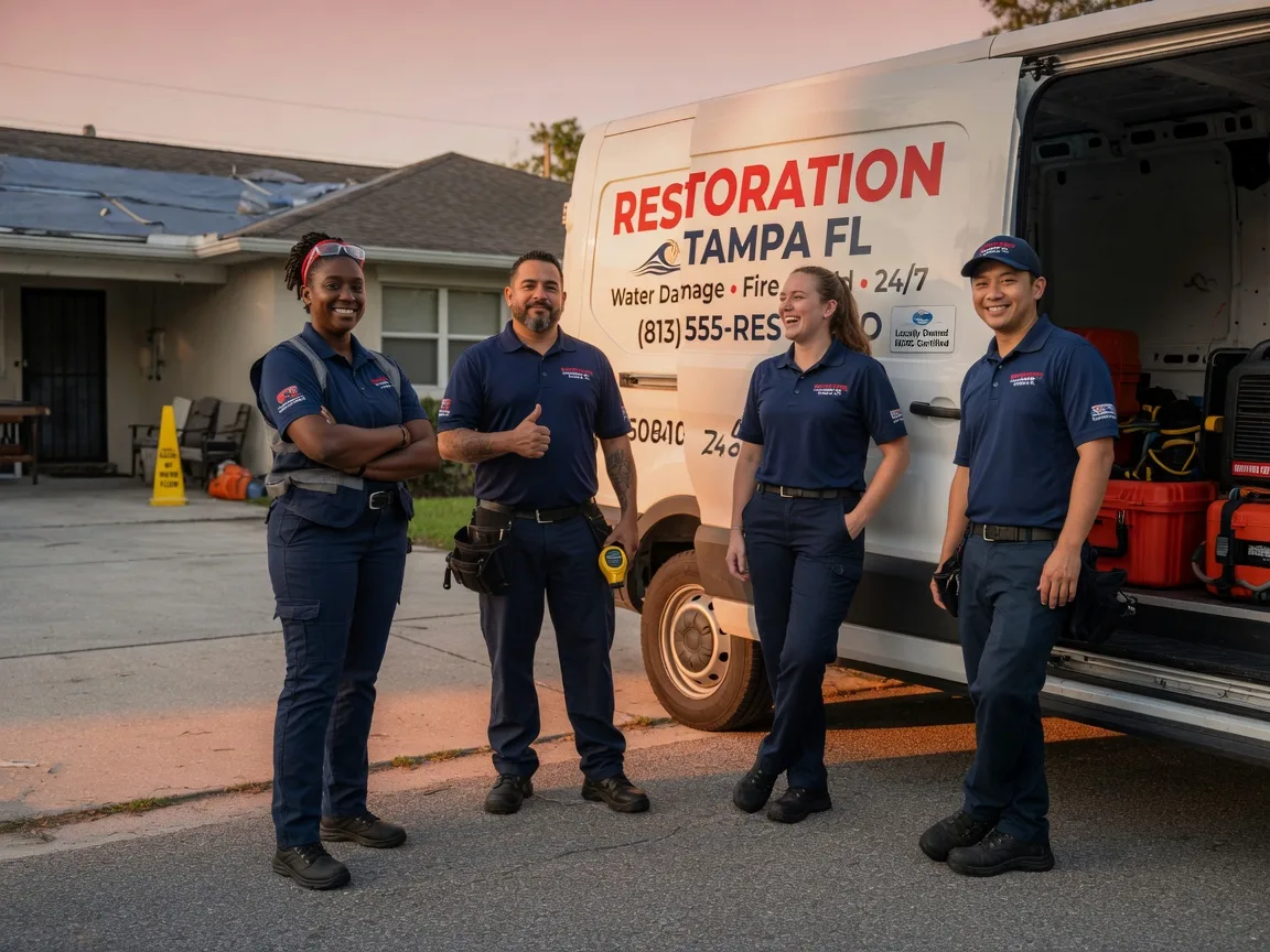 Water Damage Restoration company in Burnett, WI